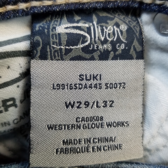 Silver Suki Bootcut Jeans - Picture 7 of 12
